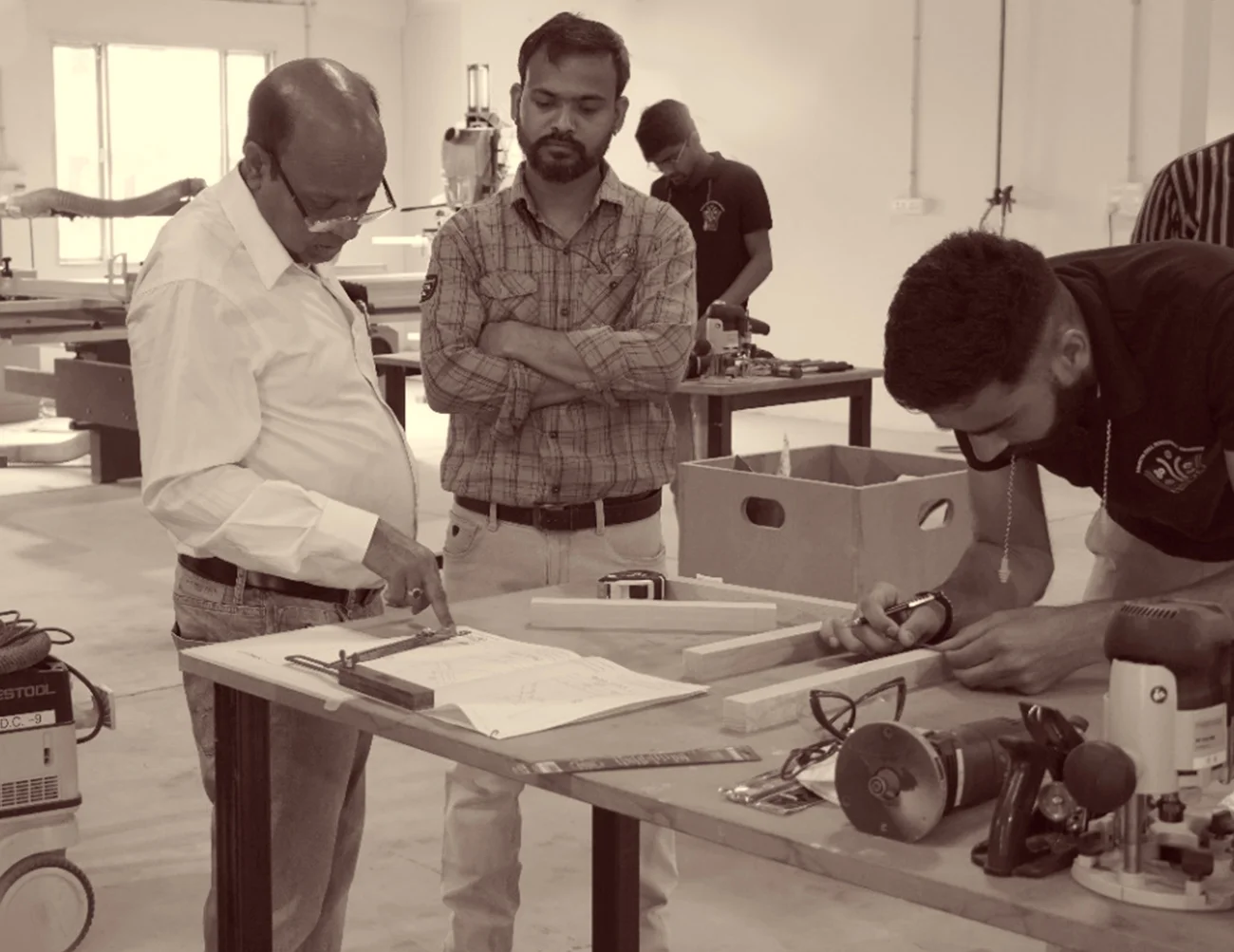 Woodworking Skills Course Structure